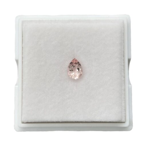 Genuine Rare Rich Pure Pink Pear Cut Morganite Loose Gemstone LSG1177