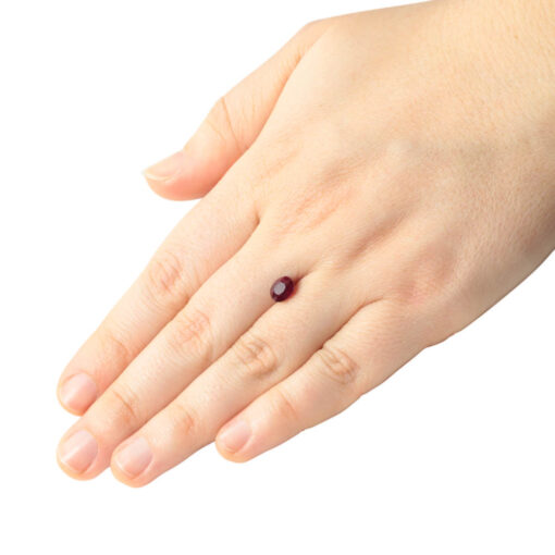Loose Natural Oval Pigeon Blood Ruby Custom Setting Available LSG474