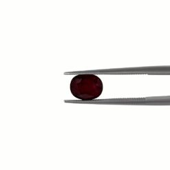 Oval Cut Natural Blood Red Color Ruby Separate Loose Gemstone LSG474