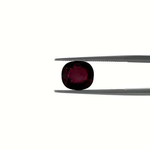 Rectangular Cushion Blood Ruby Certified Gemstone Custom Design LSG480