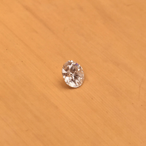 conflict free canadian diamond 5mm round half carat LSG987
