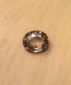 genuine cognac brown sapphire 8x6.5mm oval cut LSG185
