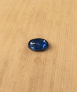 genuine deep blue sapphire 6x4mm oval cabochon LSG746