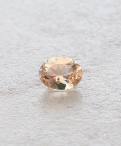 genuine peach morganite 9x7mm oval LSG1142