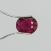 natural pigeon blood red ruby 8x7mm oval 2 carats LSG387