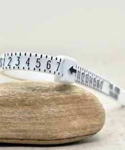 Ring Sizer Plastic Easy Use US Ring Gauge His or Her Ring Size LS6061