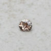 genuine loose brownish orange sapphire 7x6mm oval 1 carat GIA certified LSG753