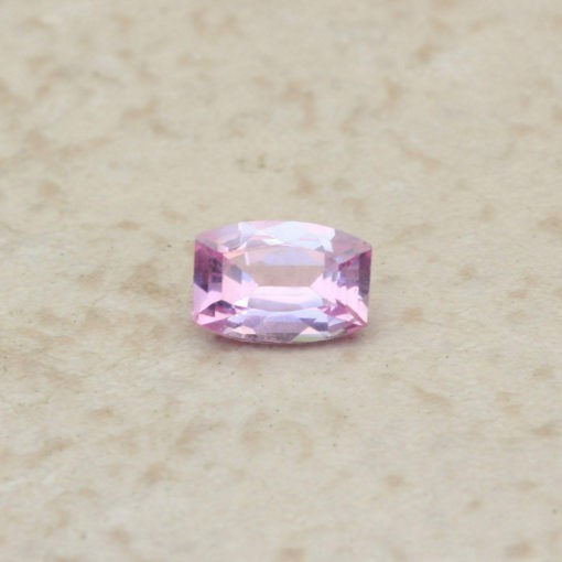 genuine loose bubble gum pink sapphire 7x5mm rectangular cushion cut 1.12 carats LSG105