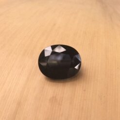 genuine loose dark blue sapphire 11x9mm oval cut 4.3 carats LSG539