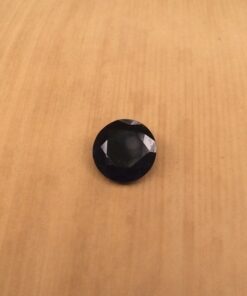genuine loose dark blue sapphire 6mm round 1 carat LSG916