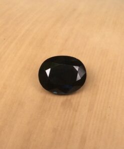 genuine loose dark navy blue sapphire 9x7mm oval cut 2.3 carats LSG541