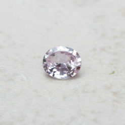 genuine loose light pink sapphire 7x6mm oval cut 0.95 carat LSG244