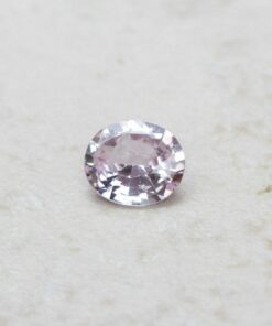 genuine loose light pink sapphire 7x6mm oval cut 0.95 carat LSG244