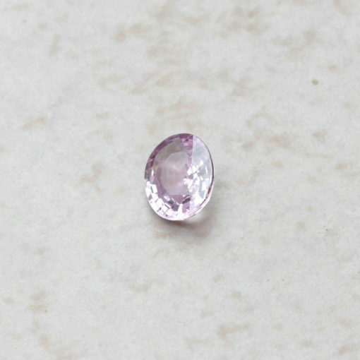 genuine loose medium pink sapphire 8x6mm oval cut 1.26 carats LSG253