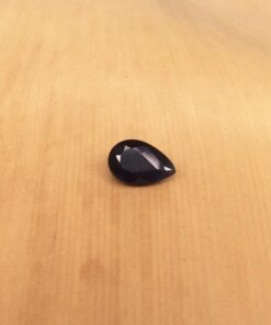 genuine loose navy blue sapphire 6x4mm pear cut 0.5 carat LSG368