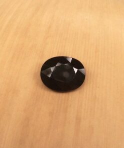 genuine loose navy blue sapphire 9x7mm oval shaped 2 carats LSG370