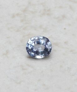 genuine loose periwinkle sapphire 8x7mm oval cut 1.7 carats LSG319