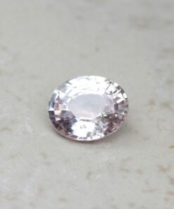 genuine loose pink sapphire 8.5x7mm oval cut 2.1 carats GIA certified LSG461