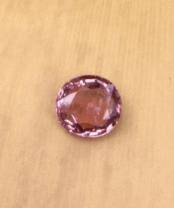genuine loose pink spinel 8x7mm oval cut 2 carats LSG465