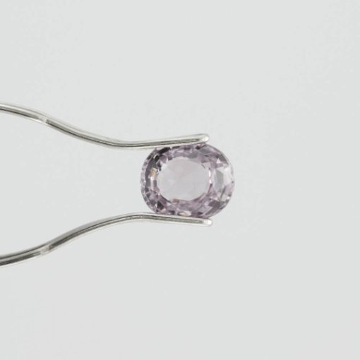 genuine loose purple spinel 7x6mm oval 1 carat LSG390