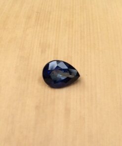 genuine loose royal blue sapphire 7x5mm pear cut 1 carat LSG900