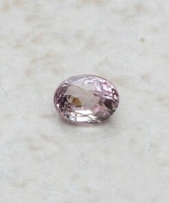 genuine loose salmon pink sapphire 7x5mm oval shape 1.8 carats LSG347