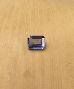 genuine violet blue tanzanite 5x4mm half carat LSG828