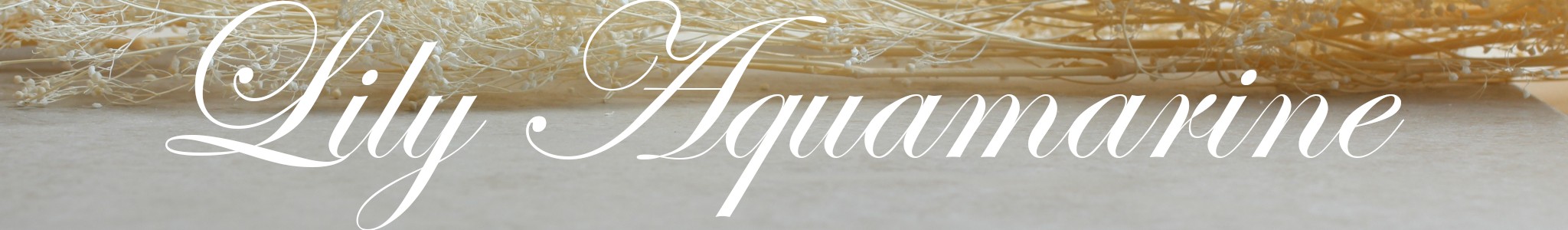 Lily Aquamarine Product Line Image