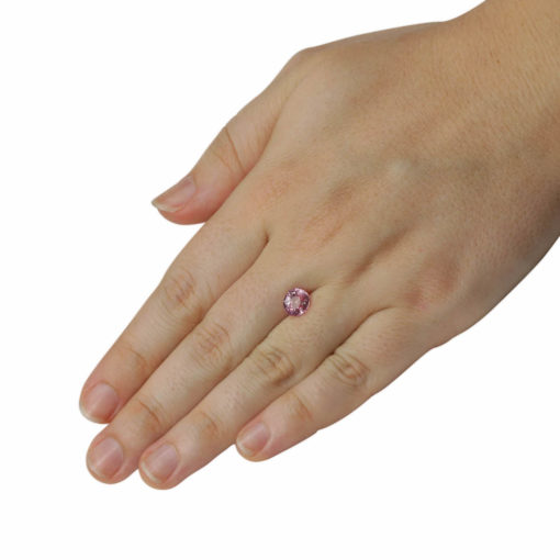 Genuine Oval Pink Sapphire GIA Certified 2.69 Carats On Hand LSG456