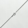 Genuine .925 Sterling Silver Rolo Chain Spring Clasp Long Short LS7624