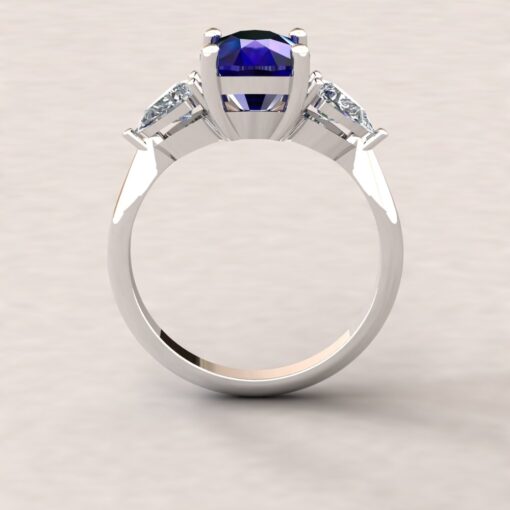 Custom ring setting for your cushion sapphire - Image 4