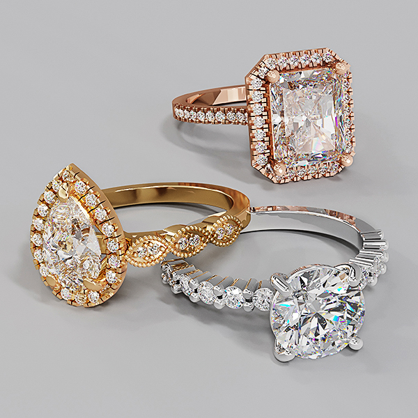 Shop By Category: Diamond Rings