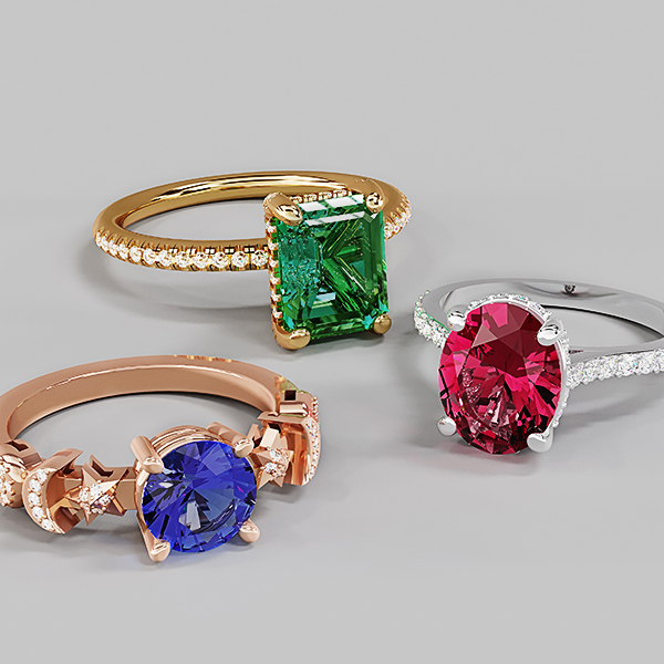 Shop By Category: Gemstone Rings