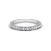Matching Diamond Wedding Ring Secure Prongs White Gold Platinum LS6869