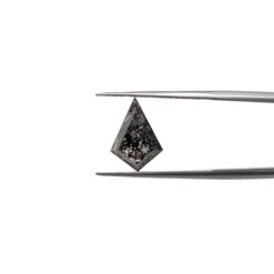Carbon Inclusions Kite Salt and Pepper Diamond Loose Gemstone LSG1390