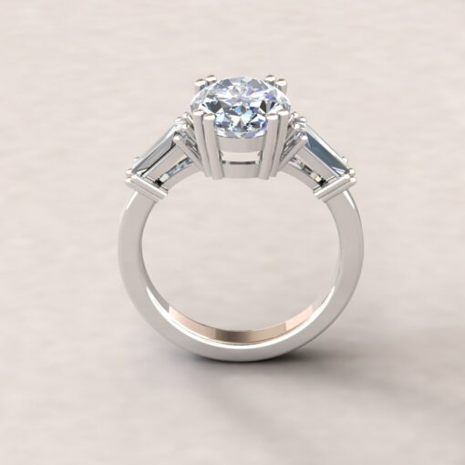 Custom tapered baguette ring for your lab diamond - Image 4