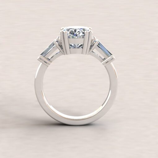 Custom tapered baguette ring for your lab diamond - Image 5