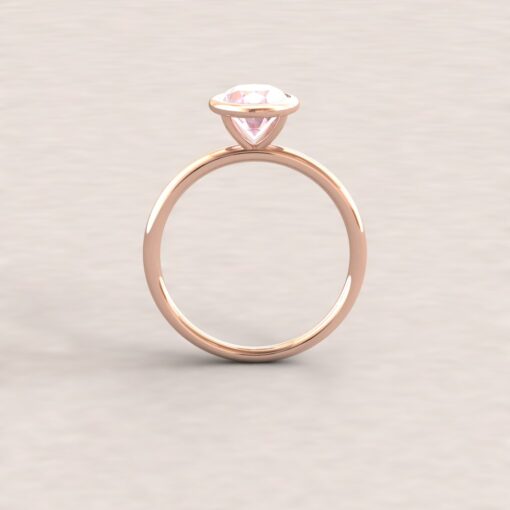 Custom Ring for your Engagement Ring Morganite - Image 5