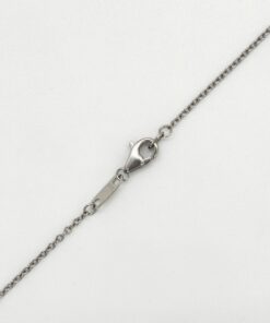 Quality Platinum Rolo Style Chain Secure Lobster Clasp Closure LS7318