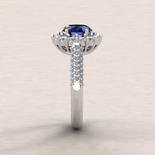Custom Rings for your Blue Sapphire and Diamonds - Image 6