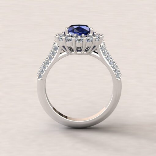 Custom Rings for your Blue Sapphire and Diamonds - Image 5