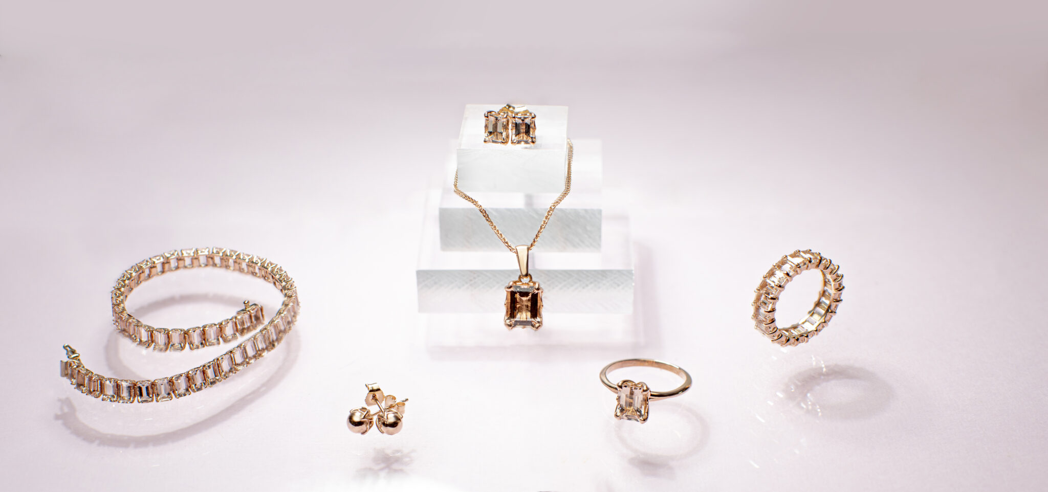 Custom Morganite Jewelry by Laurie Sarah