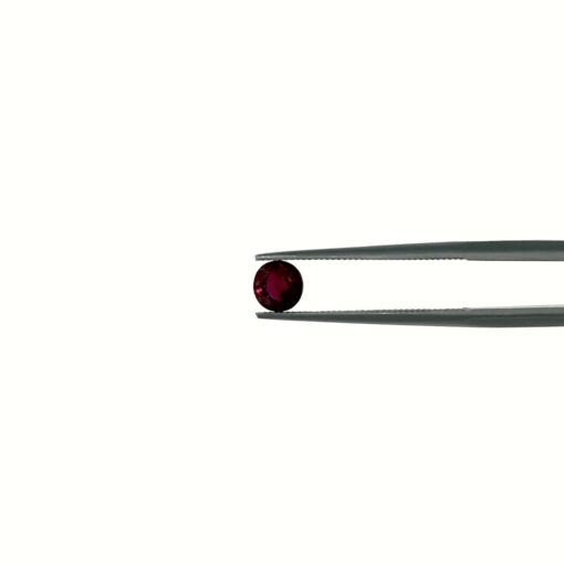 Round Cut Dark Red Ruby Loose Stone Custom Setting Available LSG1403