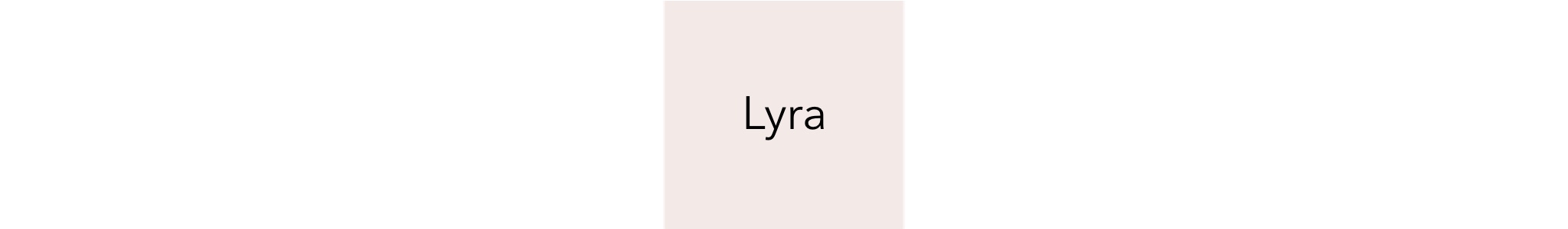 Lyra Product Line Image