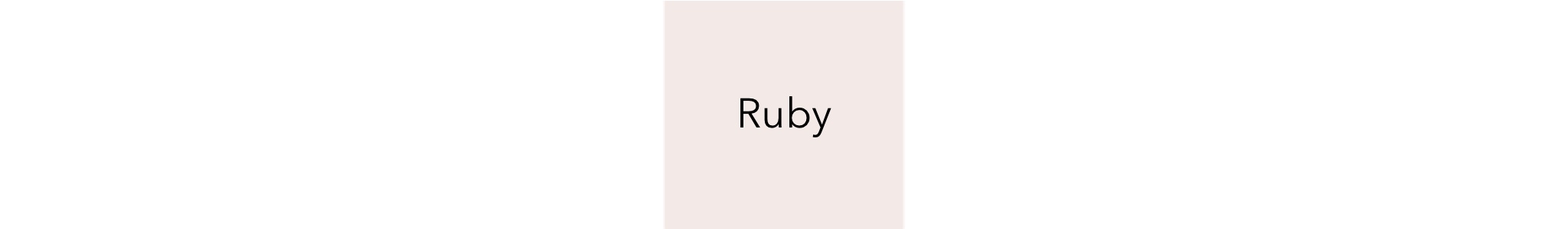 Ruby Product Line Image