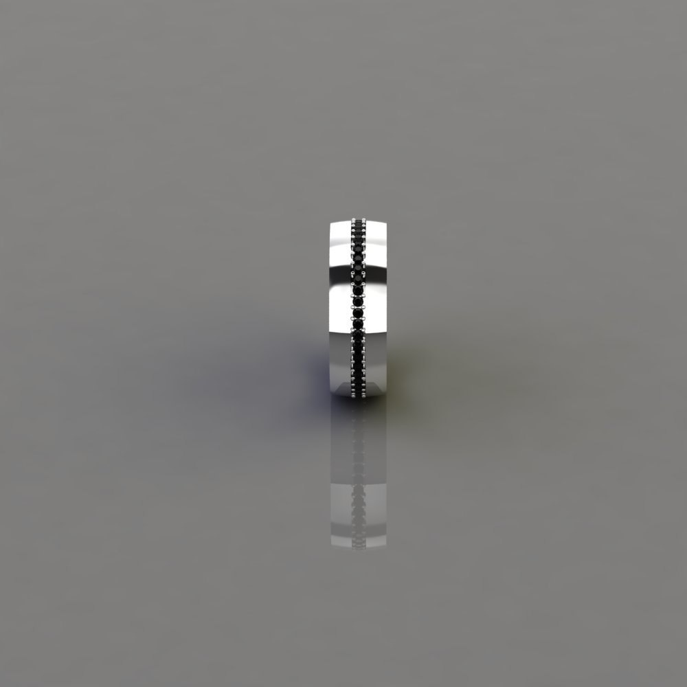 Custom Lab Diamond Wedding Bands - Image 4