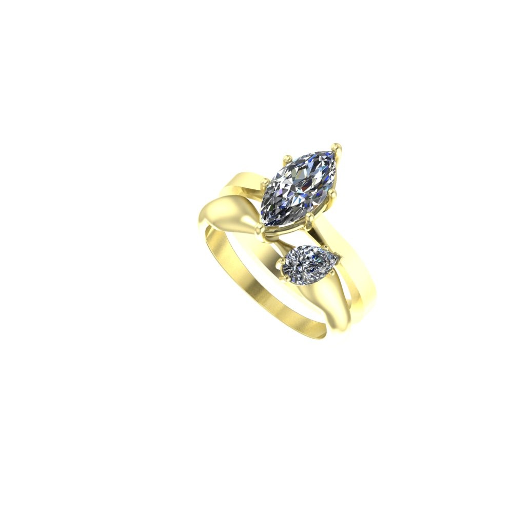 Custom Lab Diamond Wedding Bands - Image 10
