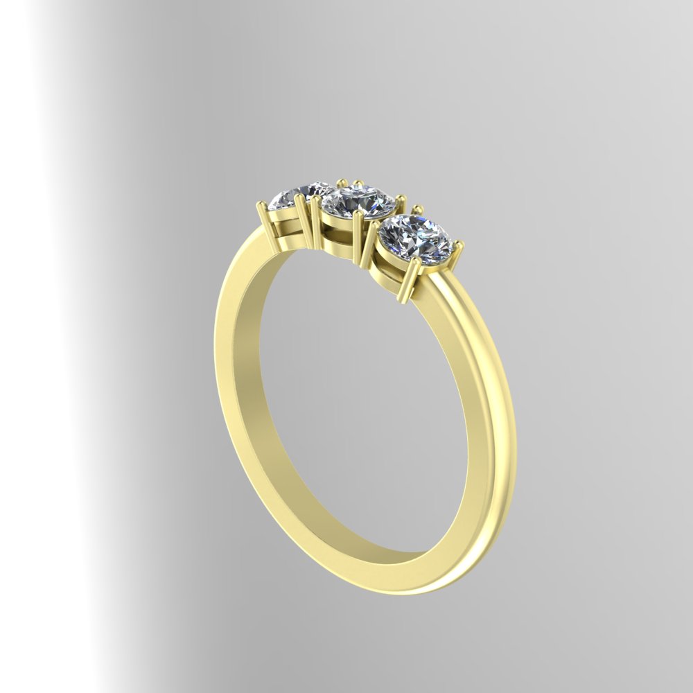 Custom Dainty Bands with your Lab Diamonds - Image 10