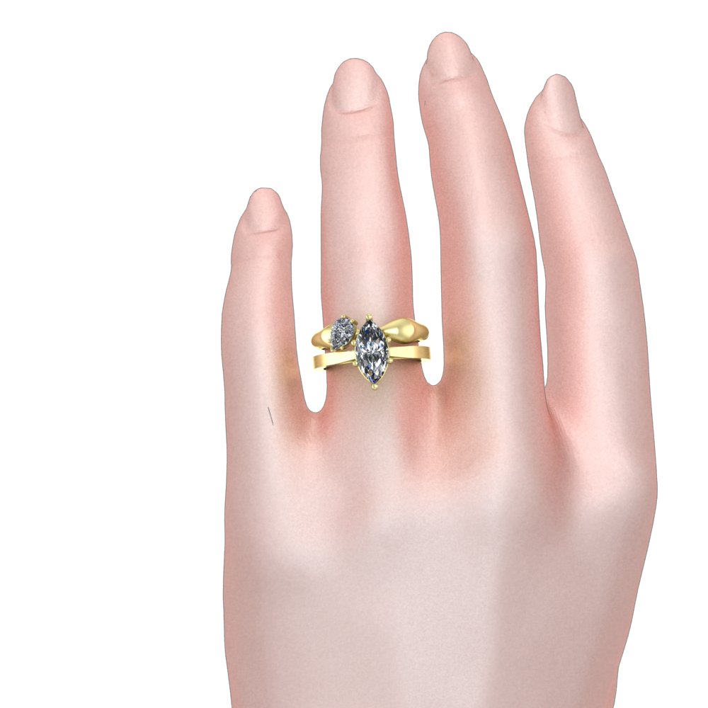 Custom Lab Diamond Wedding Bands - Image 6