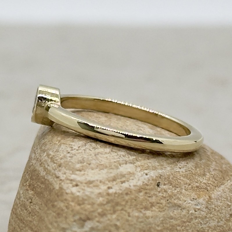 Custom Dainty Bands with your Lab Diamonds - Image 5